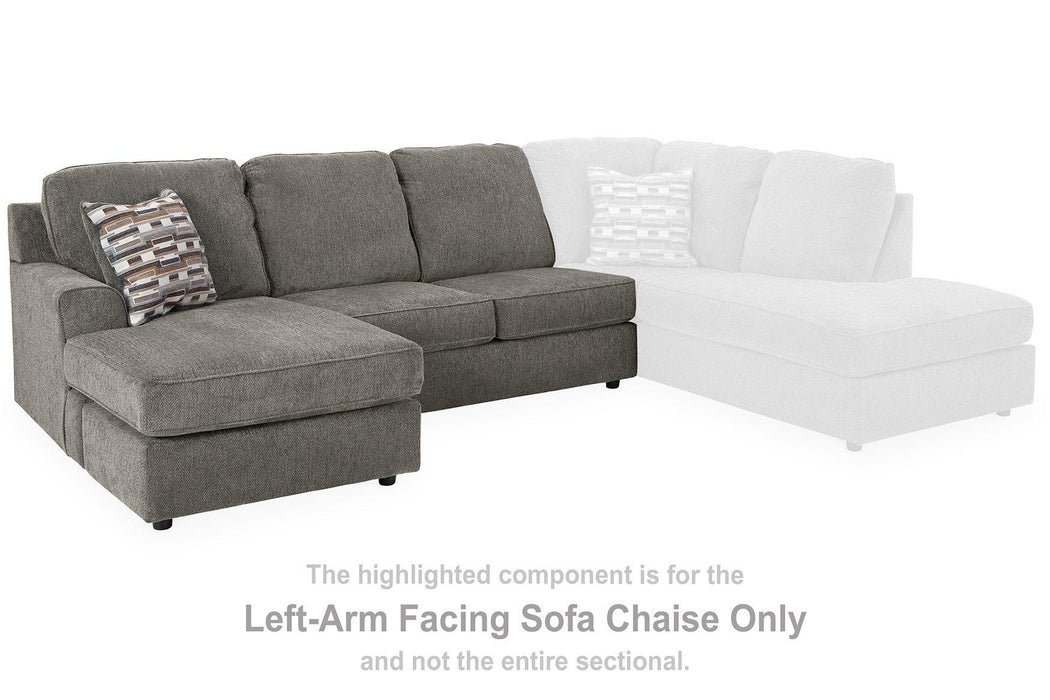 O'Phannon 2-Piece Sectional with Chaise - Brough Furniture & Mattress (Lapeer, MI)