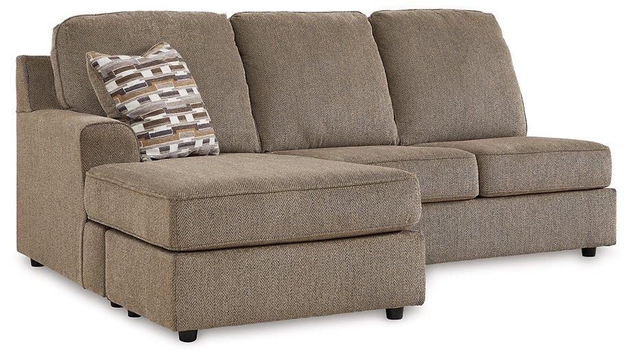 O'Phannon 2-Piece Sectional with Chaise - Brough Furniture & Mattress (Lapeer, MI)