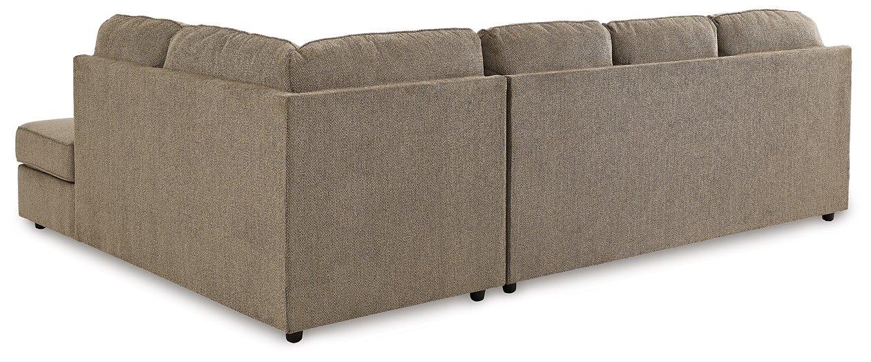 O'Phannon 2-Piece Sectional with Chaise - Brough Furniture & Mattress (Lapeer, MI)