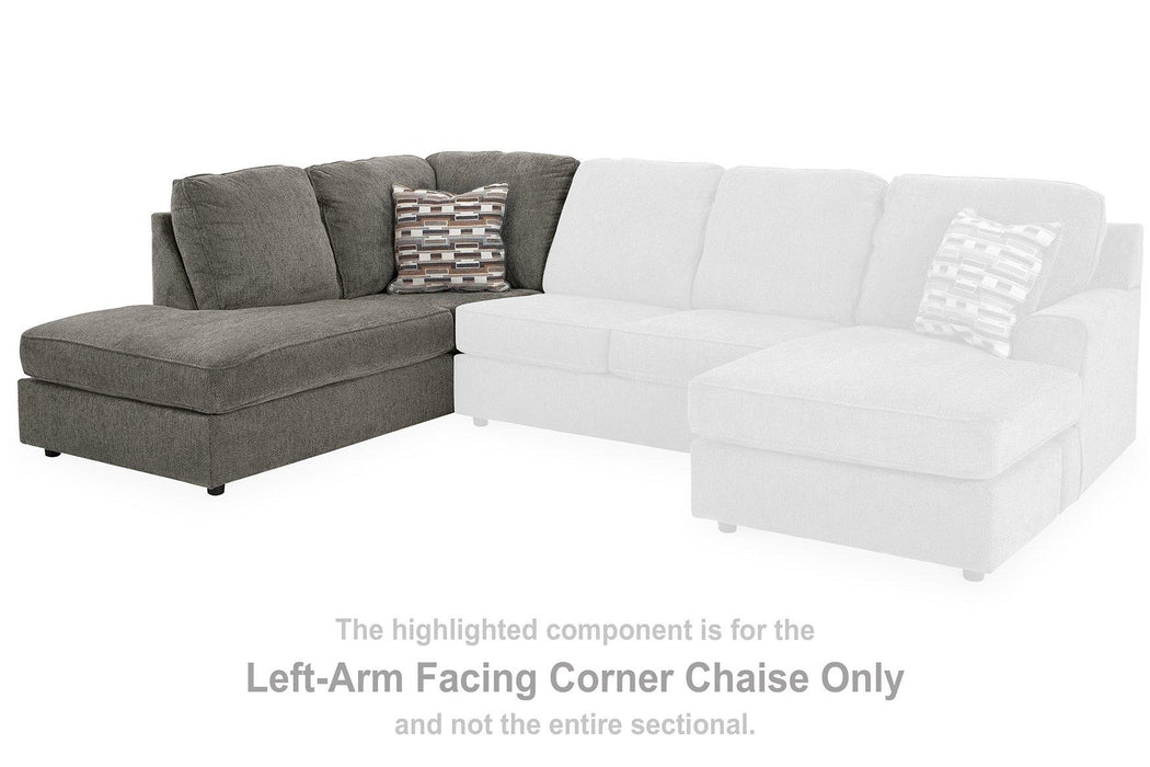 O'Phannon 2-Piece Sectional with Chaise - Brough Furniture & Mattress (Lapeer, MI)