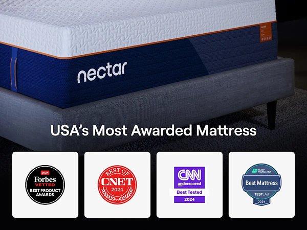 Nectar Ultra Hybrid 5.1 Mattress - Brough Furniture & Mattress (Lapeer, MI)